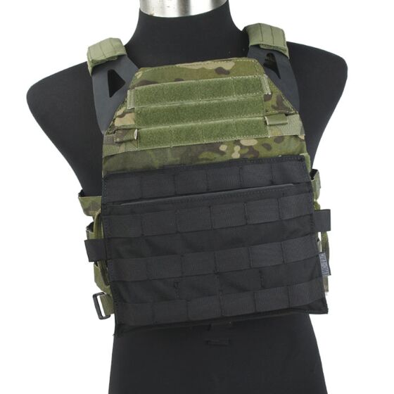 TMC pannello porta caricatori MP5 con inserto in KYDEX per tattico AVS/JPC (nero)