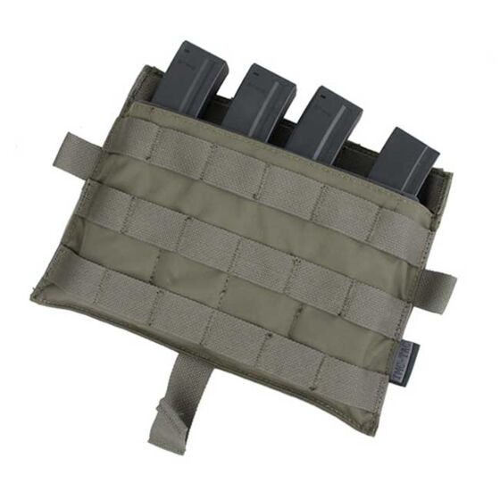 TMC MP5 pouch panel with KYDEX insert for AVS/JPC tactical vest (ranger green)