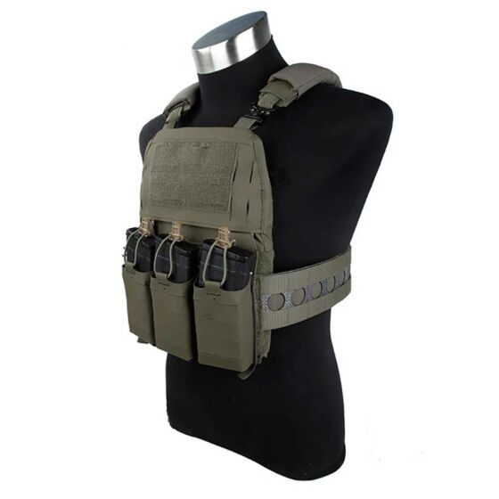 TMC FCV Five airsoft plate carrier (ranger green)