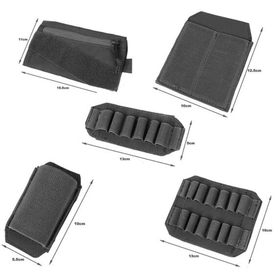 TMC set accessori per TRX Rd rig (nero)