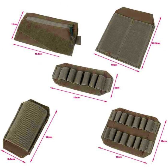 TMC set accessori per TRX Rd rig (coyote brown)
