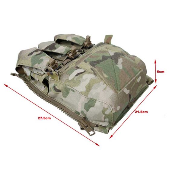 TMC pannello schienale BG style con tasche per FCV vest (multicam)