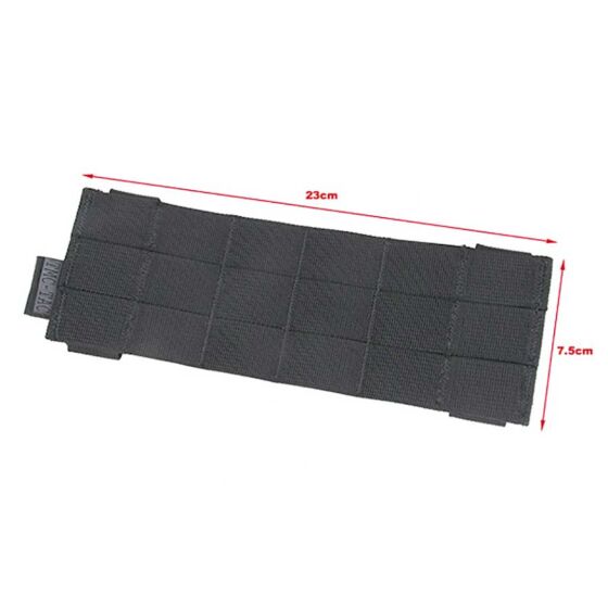 TMC pannello MOLLE per tattico SS MCR (nero)