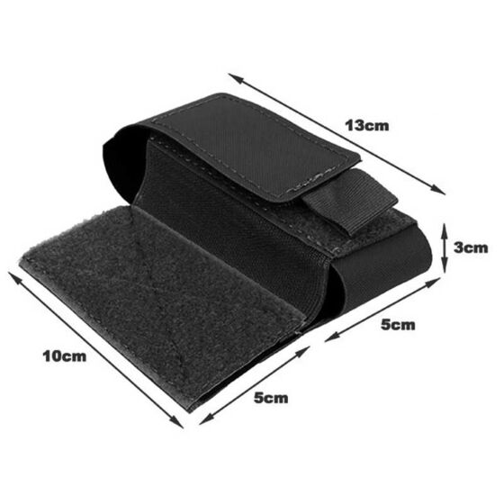 TMC tasca velcro porta laccio emostatico (nera)