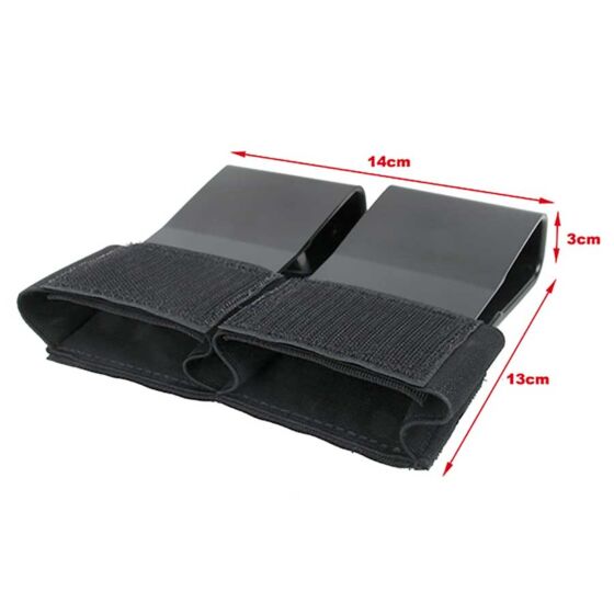 TMC KYDEX® inner DUO magazine M4 pouch for JPC tactical vest (black)