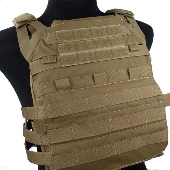 TMC giubbino tattico jumper plate carrier Gen.2 maggiorato (coyote brown)