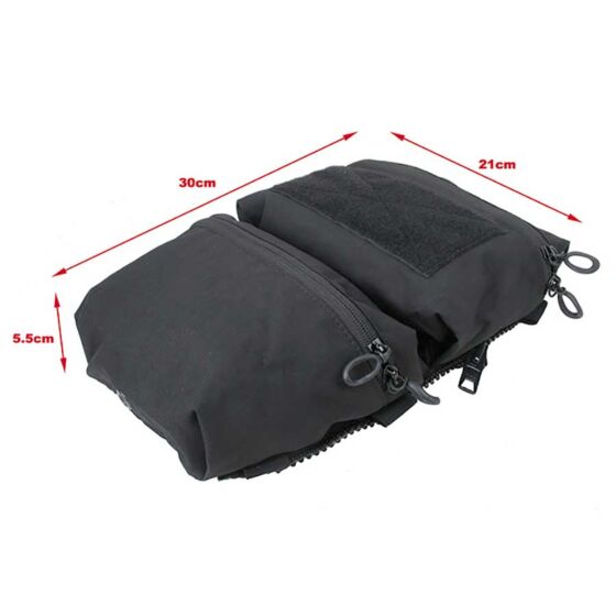 TMC pannello double pouch panel per tattico FCV (nero)