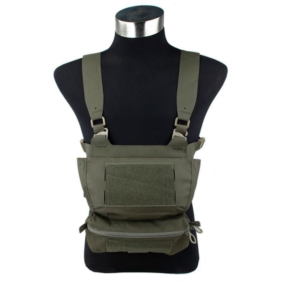 TMC WIDE HARNESS chest rig set (ranger green)