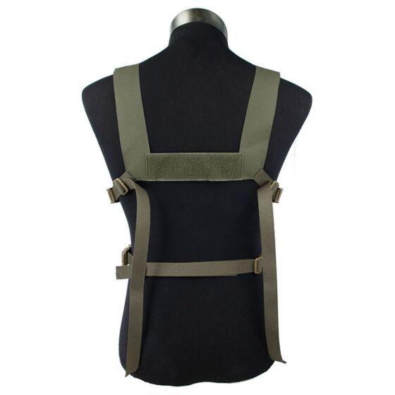 TMC WIDE HARNESS chest rig set (ranger green)