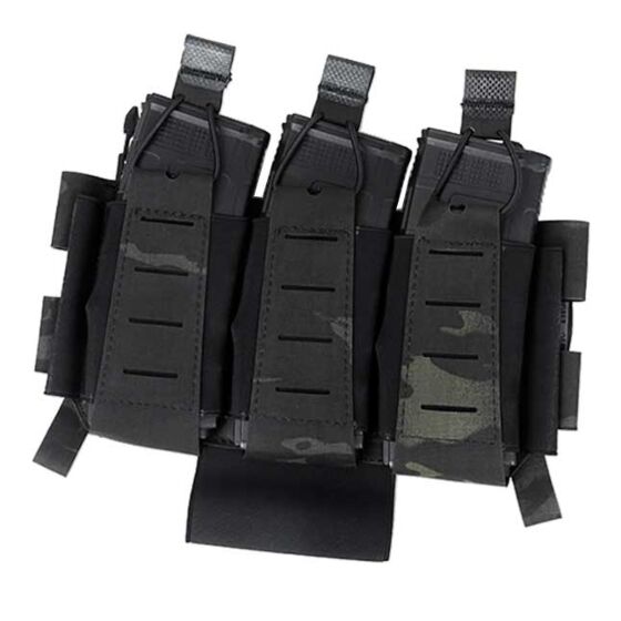 TMC tasca Placard FCV style triplo caricatore M4 (multicam black)