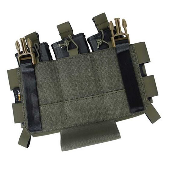 TMC tasca Placard FCV style triplo caricatore M4 (ranger green)