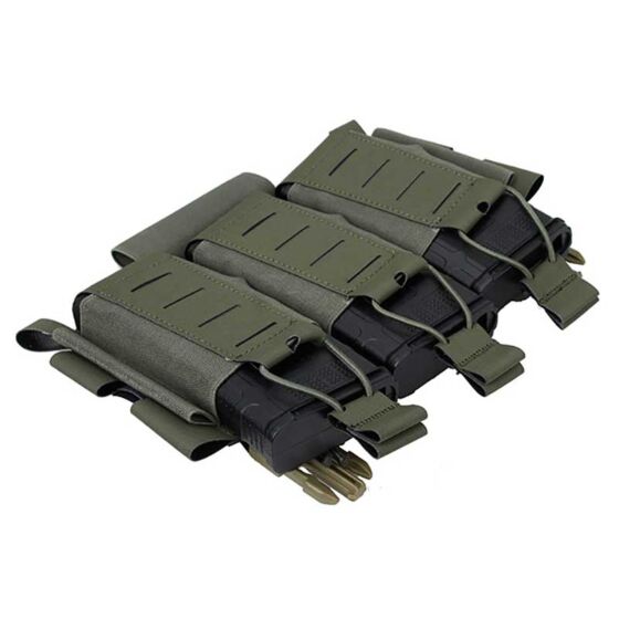 TMC tasca Placard FCV style triplo caricatore M4 (ranger green)
