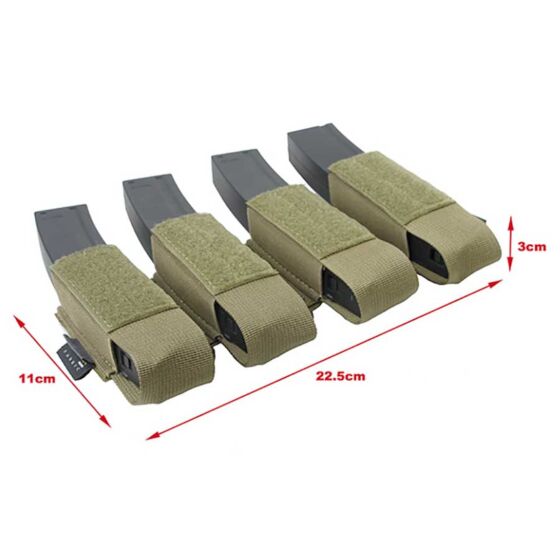 TMC porta caricatori DOPE INSERT SMG in CORDURA® (tan)