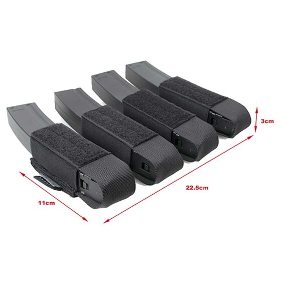 TMC porta caricatori DOPE INSERT SMG in CORDURA® (nero)