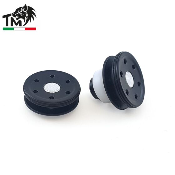 TopMax Testa pistone NERA in DELRIN e cuscinetto in DELRIN – TPNMM-D