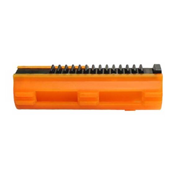 SHS reinforced polymer/steel piston for electric gun (with blowback slot)