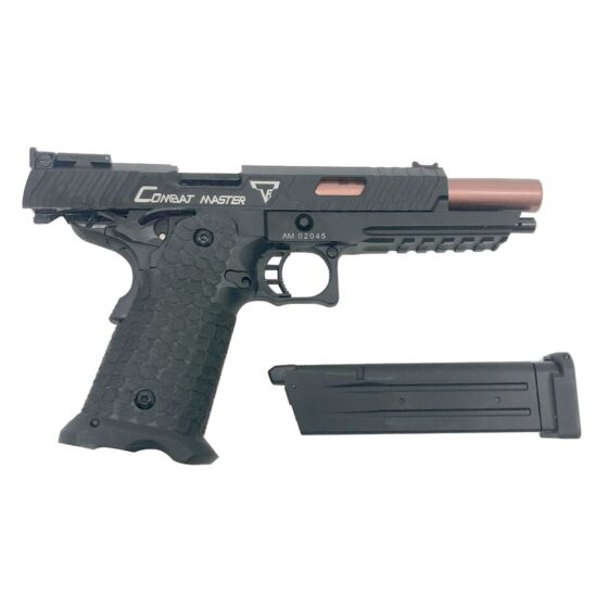JAG by Army STI/TTI Licensed JW3 Combat Master training gas pistol (black)