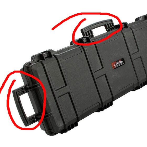 UFC PT tactical large gun case (black)