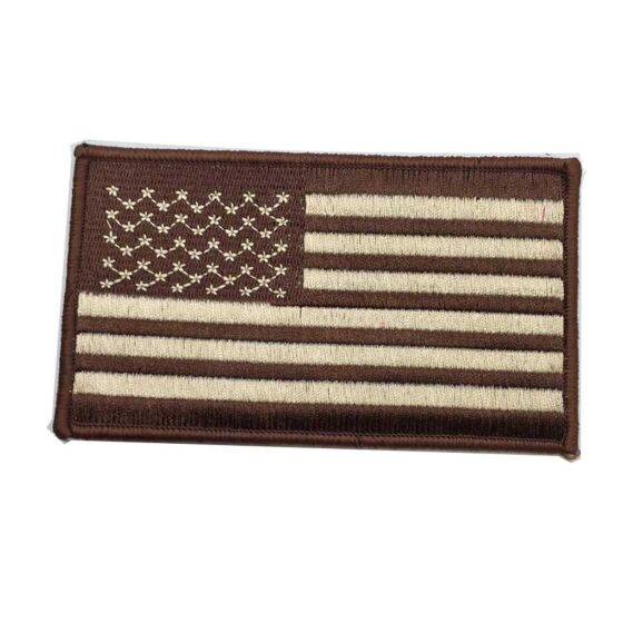 SOP Patch USA flag tan (grande)