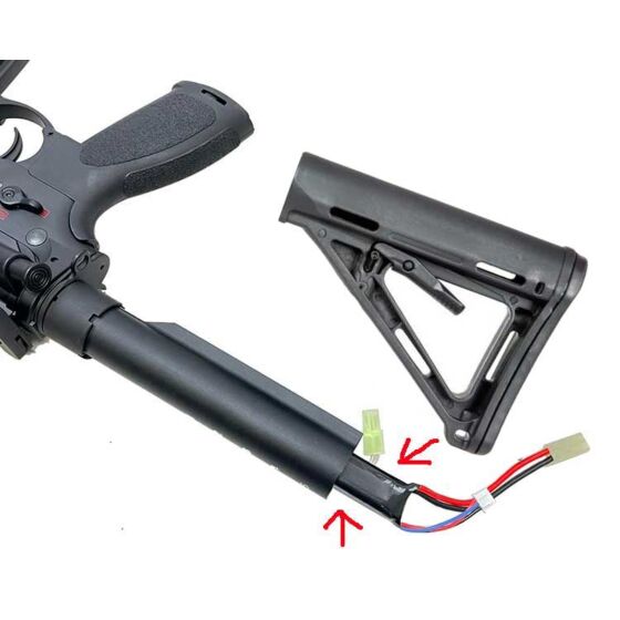 Specna Arms TITAN® M4 Stubby VG6 style (black)