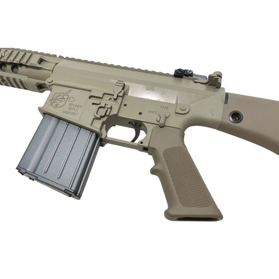 VFC SR25 M110 Knight Armament co. gas blowback rifle (tan)