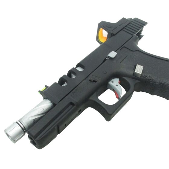 Vorsk g17 Vented BDS full metal gas pistol (black)