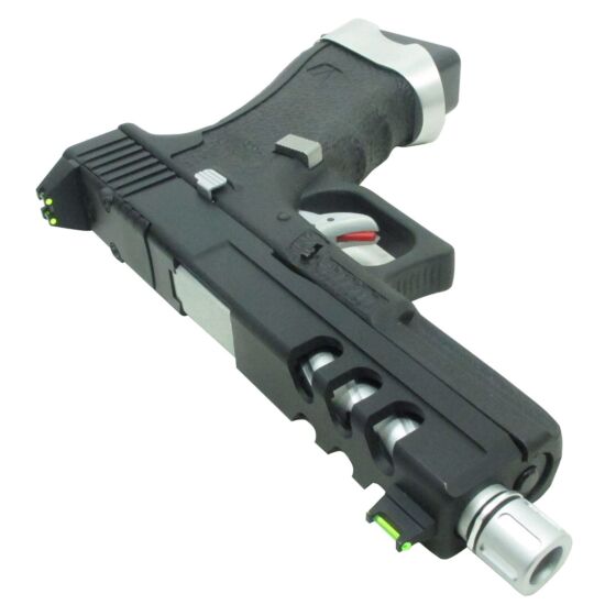 Vorsk g17 Vented full metal gas pistol (black)