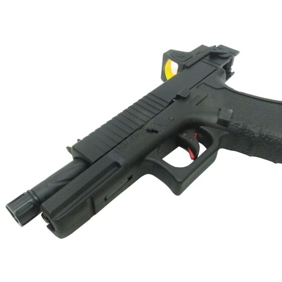 Vorsk pistola a gas g18 Custom BDS full metal (nera)