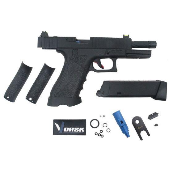 Vorsk g18 Custom full metal gas pistol (black)