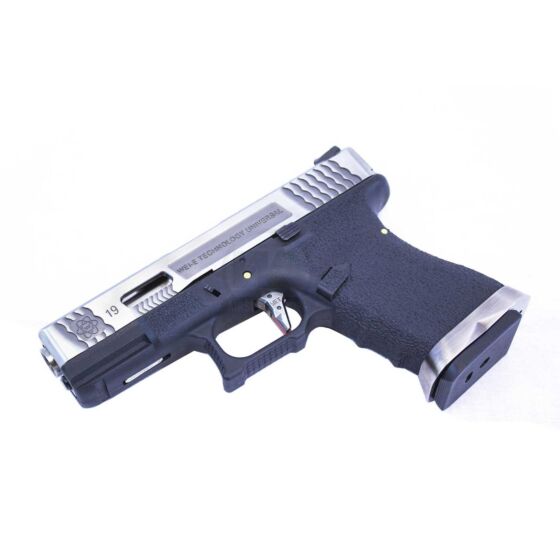 We g19 FORCE CUSTOM full metal gas pistol black (sv/sv)