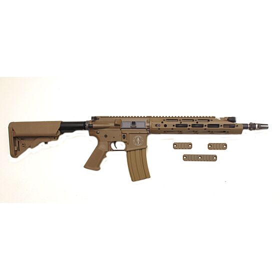 We fucile elettrico M4 Katana raptor aeg (Tan)