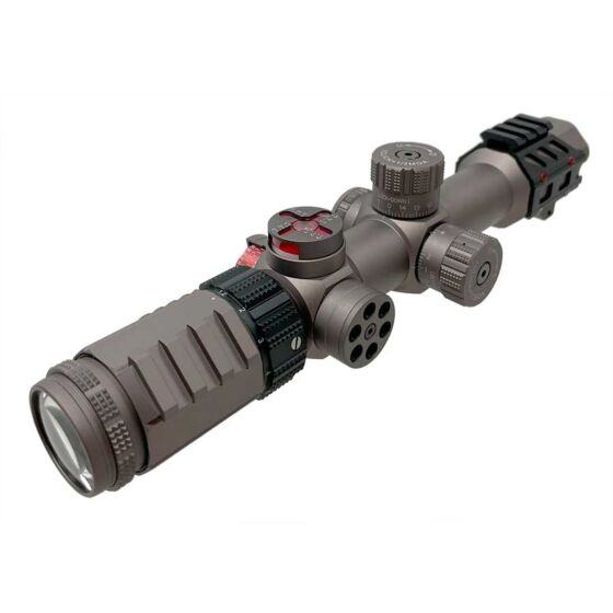 Discovery ottica LPVO 1.2-6x24IRAI 30mm (con anelli di montaggio)