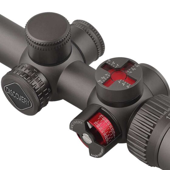 Discovery WG 1.2-6x24IRAI rifle scope (with mount rings)