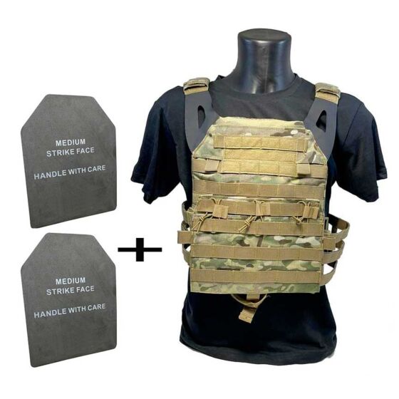 Wosport giubbino tattico jumper plate carrier 2.0 FULL SET (mc)