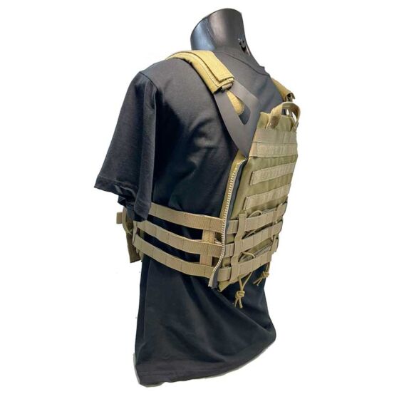 Wosport giubbino tattico jumper plate carrier 2.0 FULL SET (tan)