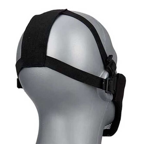 WOSPORT maschera facciale MESH (nera) (wo-ma-42-bk)
