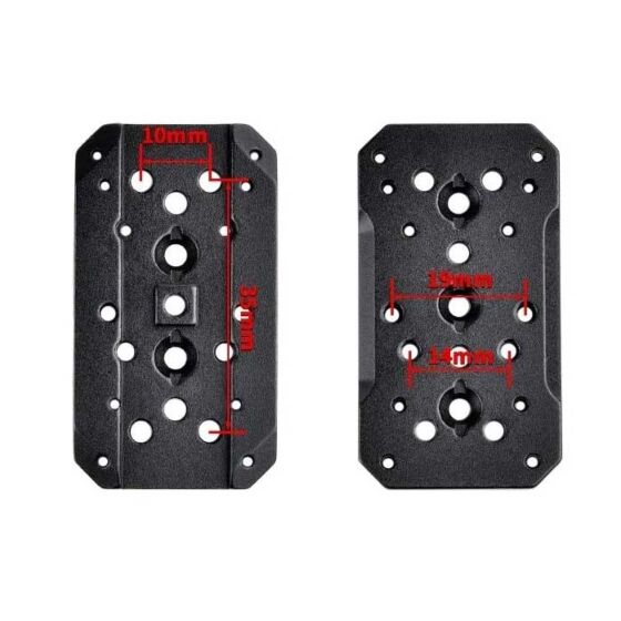 Wadsn mount 45 gradi per micro dot RMR/T7w0 (nero)
