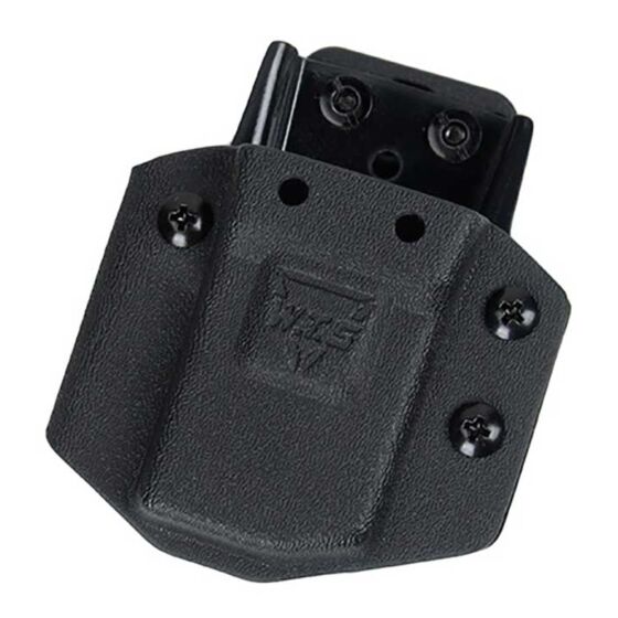 W&T Kydex magazine holster for glock type pistol (black)