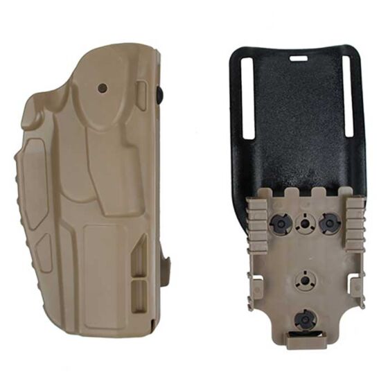 TMC by W&T fondina rigida ALS per pistola tipo sig P320 (dark earth)