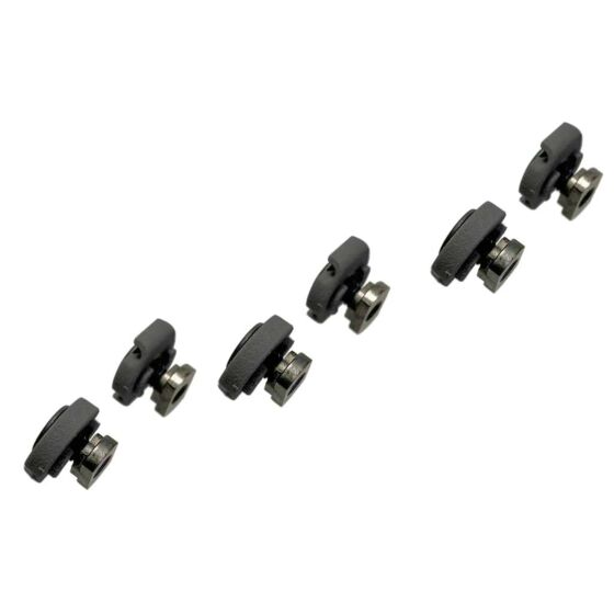 SOTAC set clip ferma cavi ED style per astine M-LOK (nera)