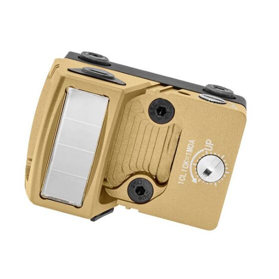 JJ Airsoft X-FORCE RMR solar powered red dot sight (gold)