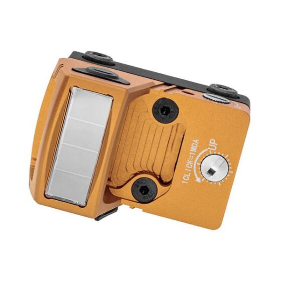 JJ Airsoft X-FORCE RMR solar powered red dot sight (orange)