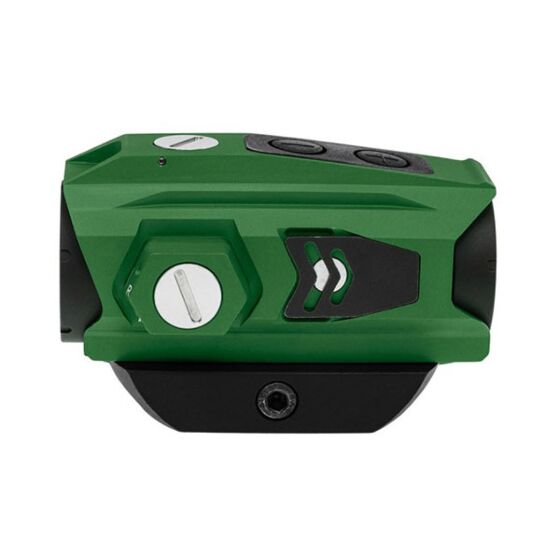 JJ airsoft ottica XTSW T043 dot con Low mount e estensione QD (verde)