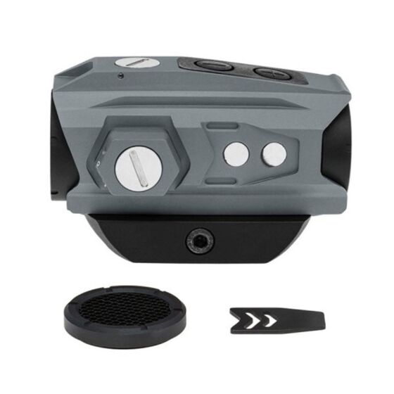 JJ airsoft ottica XTSW T043 dot con Low mount e estensione QD (grigio)
