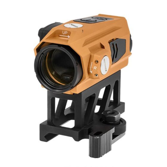 JJ airsoft ottica XTSW T043 dot con estensione QD (arancione)