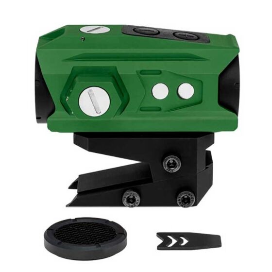 JJ airsoft ottica XTSW T043 dot con ELE mount (verde)