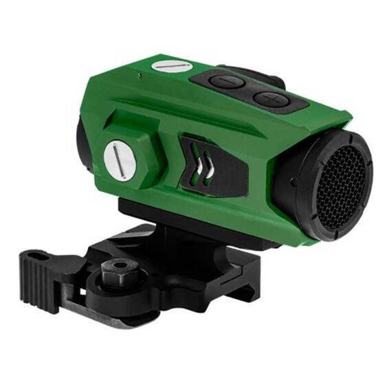 JJ airsoft ottica XTSW T043 dot con Cantilever mount (verde)