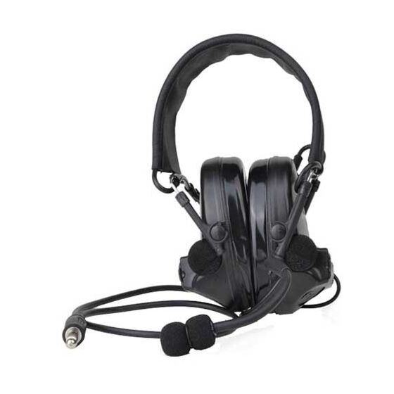 Z-tactical cuffie radio riceventi con microfono (nera)