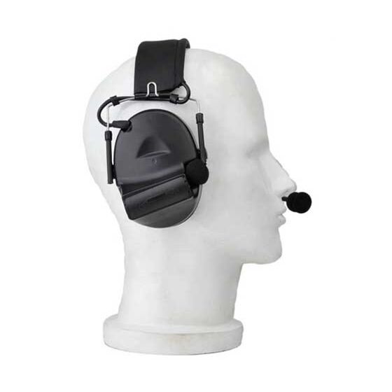 Z-tactical cuffie radio riceventi con microfono (nera)