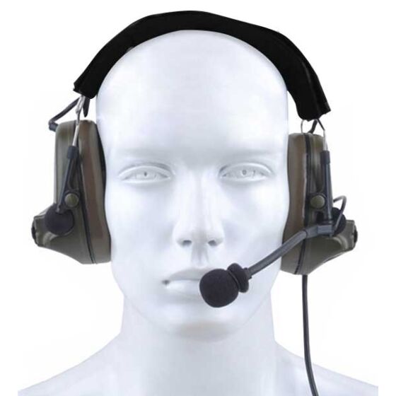 Z-tactical cuffie radio riceventi con microfono (verde)